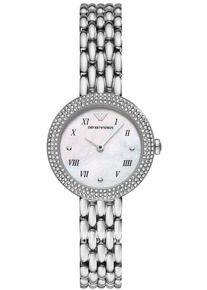 Emporio Armani Rosa Silber Damen Armbanduhr AR11354