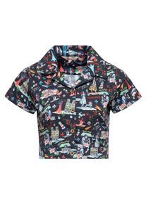 Queen Kerosin Damen Hawaiibluse Paris