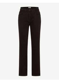 Raphaela by Brax Damen Five-Pocket-Hose Style CORRY, dunkelbraun, Gr. 44