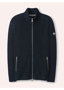 Walbusch Zip-Jacke Patentstrick