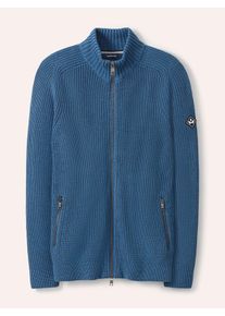 Walbusch Zip-Jacke Patentstrick
