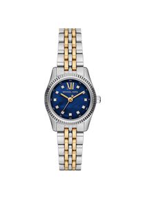 Michael Kors MK4865 Lexington blaue Zifferblatt Damen Uhr mit zwei Farben