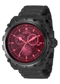 Invicta Coalition Forces 49203 Herrenuhr - Quarzwerk - Edelstahl mit rosa Zifferblatt - 50 mm