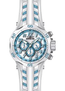 Invicta Venom 50511 Herrenuhr - Quarzwerk - Edelstahl mit blauem Zifferblatt - 52 mm