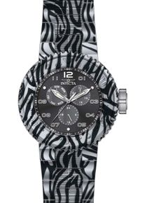 Invicta Pro Diver 50207 Herrenuhr - Quarzwerk - Edelstahl mit grauem Zifferblatt - 52 mm