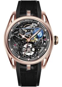 Invicta Celestial 69530 Herren Uhr - Mechanisches Werk - Edelstahl mit Ros&eacute;gold Zifferblatt - 45 mm