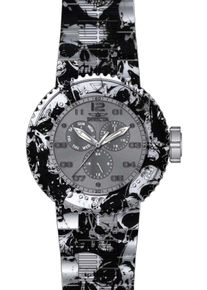 Invicta Pro Diver 50211 Herrenuhr - Quarzwerk - Edelstahl mit grauem Zifferblatt - 52 mm