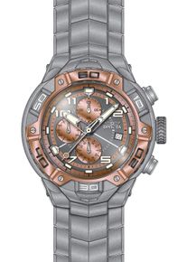Invicta Speedway 49882 Herrenuhr - Quarzwerk - Edelstahl mit ros&eacute;goldenem Zifferblatt - 50 mm
