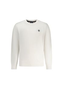North Sails Wei&szlig;es Baumwoll-Herren Sweatshirt