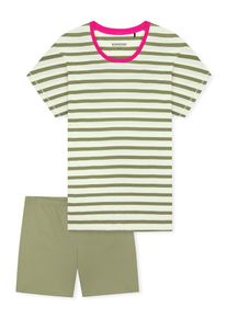 Schiesser Damen Pyjama Casual EssentialsSchlafanzug, Pyjama Set, Nachtw&auml;sche