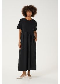 Culture Kleid Lockere Passform Schwarz black