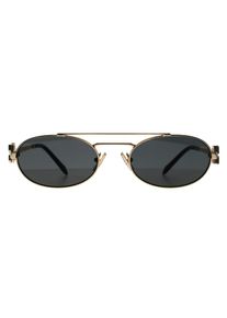 Miu Miu Oval Damen Blassgold Dunkelgrau MU 54ZS