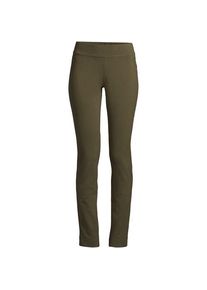 LANDS' END Slim Fit Starfish Jersey-Freizeithose in Plus-Gr&ouml;&szlig;e, Damen, size: plus, Gr&uuml;n, Elasthan/Baumwoll-Mischung, by Lands' End