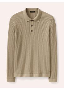 Walbusch Strickpolo aus Baumwolle