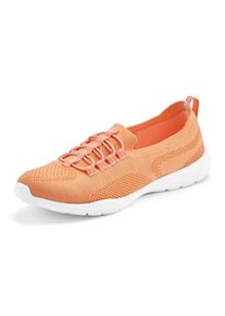 Lascana sheego Gro&szlig;e Gr&ouml;&szlig;en Sneaker, hellorange, Gr&ouml;&szlig;e 35 - Damen