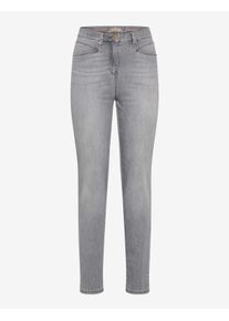 Raphaela by Brax Damen Five-Pocket-Hose Style LUCA GREY USING & BUFFIES, denim grau, Gr. 36