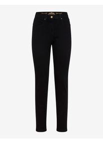 Raphaela by Brax Damen Five-Pocket-Hose Style LUCA BLACK, denim schwarz, Gr. 36