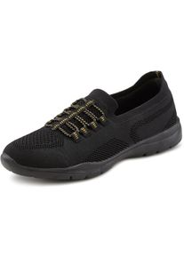 Lascana sheego Gro&szlig;e Gr&ouml;&szlig;en Sneaker, schwarz, Gr&ouml;&szlig;e 42 - Damen
