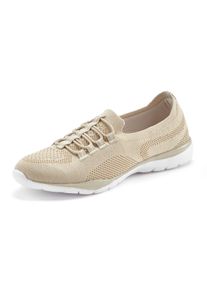 Lascana sheego Gro&szlig;e Gr&ouml;&szlig;en Sneaker, beige, Gr&ouml;&szlig;e 43 - Damen