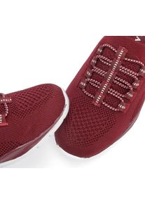 Lascana sheego Gro&szlig;e Gr&ouml;&szlig;en Sneaker, bordeaux, Gr&ouml;&szlig;e 35 - Damen