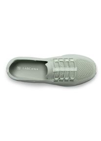 Lascana sheego Gro&szlig;e Gr&ouml;&szlig;en Sneaker, salbeigr&uuml;n, Gr&ouml;&szlig;e 38 - Damen