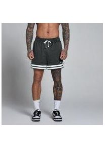 Myprotein MP Herren Lift 13 cm Mesh-Shorts mit Kontrastband &ndash; Vintage-Schwarz - XS