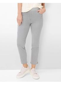 Raphaela by Brax Damen Schlupfjeans Style PAMINA 6/8 VERY LIGHT GREY,SLIGHTLY USED, denim hellgrau, Gr. 40