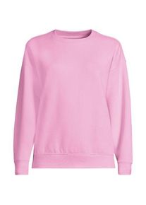 LANDS' END Sweatshirt SERIOUS SWEATS, Damen,  Pink, Elasthan/Baumwoll-Mischung/Polyester-Mischung, by Lands' End