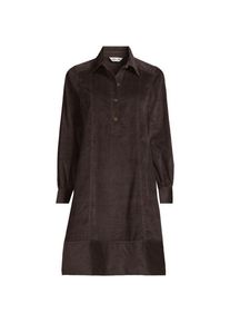 LANDS' END Breitcord-Hemdkleid f&uuml;r Damen in Plus-Gr&ouml;&szlig;e, Damen, size: plus, Braun, Baumwolle, by Lands' End