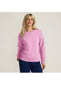 LANDS' END Sweatshirt SERIOUS SWEATS, Damen,  Pink, Elasthan/Baumwoll-Mischung/Polyester-Mischung, by Lands' End
