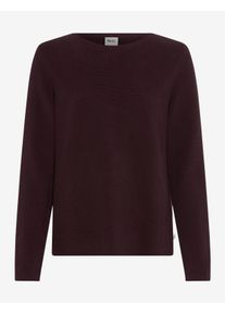 Brax Damen Strickpullover Style LESLEY blackberry violet, dunkles lila, Gr. 34
