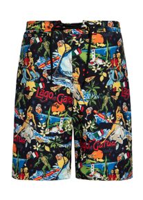 King Kerosin Herren Badeshorts Lago di Garda