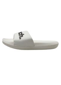 Bench - Mit Logo bedruckt Pantoffeln f&uuml;r Herren/Damen Unisex, Synthesekautschuk (Wei&szlig;)