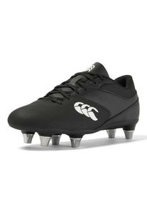Canterbury Herren Phoenix Raze 2023 Soft Ground Rugby-Stiefel (Schwarz/Wei&szlig;)