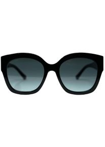 Jimmy Choo Leela/S 0807 90 Schwarze Sonnenbrille