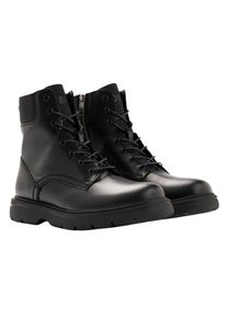 BOSS - "Jacob" Stiefeletten f&uuml;r Herren, Leder (Schwarz)