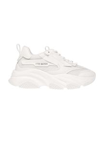 Steve Madden - "Possession-E" Sneaker f&uuml;r Damen, Klobige Plattform (Wei&szlig;)