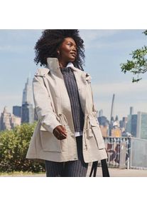 LANDS' END Wasserabweisende Soft Touch Jacke aus Baumwollmix f&uuml;r Damen, Damen, size: regular, Beige, by Lands' End