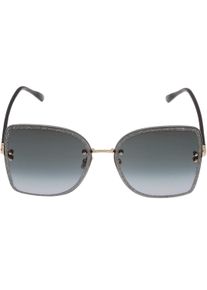 Jimmy Choo Leti 2M2 9O Schwarze Sonnenbrille