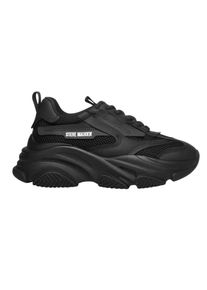 Steve Madden - "Possession-E" Sneaker f&uuml;r Damen, Klobige Plattform (Schwarz)