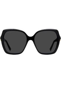 Jimmy Choo Manon/G/S 807 IR schwarze Sonnenbrille