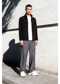 Herren Fleece Zip-Front Sweatshirt