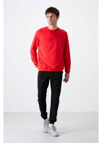 Herren Fleece Sweatshirt und Hose Set