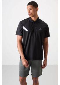 Herren Polo-Kragen Kurzarm T-Shirt