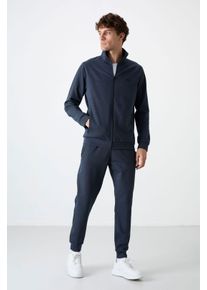 Herren Fleece Sweatshirt und Hose Set