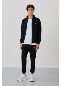 Herren Fleece Sweatshirt und Hose Set