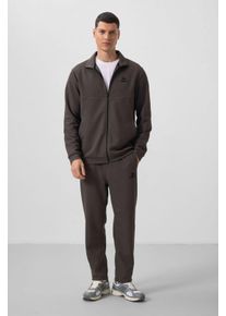 Herren Langarm-Zip Sweatshirt und Hose Set