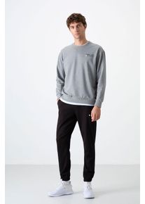 Herren Oversized Sweatshirt und Hosen Set