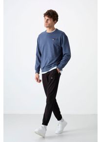 Herren Oversized Sweatshirt- und Hosen-Set