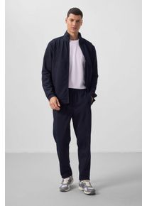 Herren Langarm-Rei&szlig;verschluss Sweatshirt und Hose Set